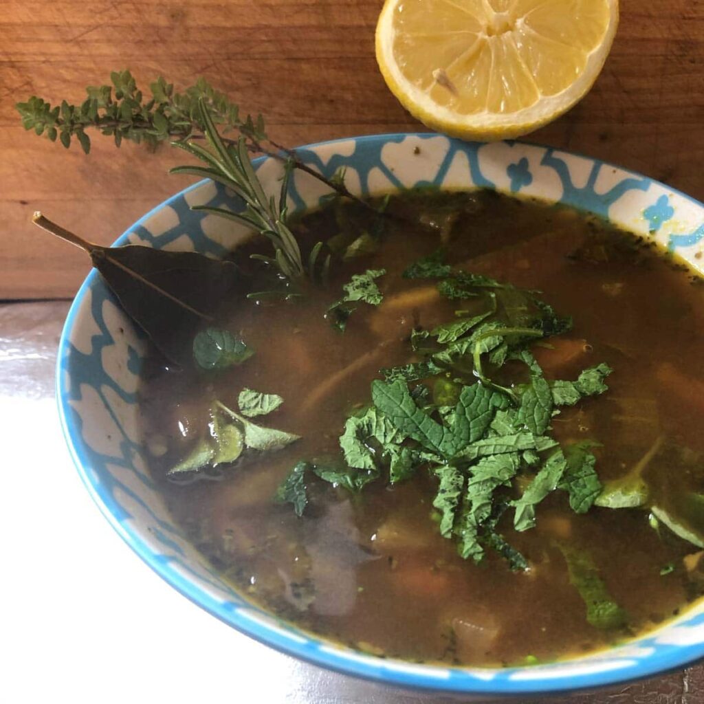 medicinal herb soup